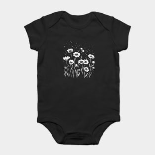 Midnight Golden Wave Baby Bodysuit